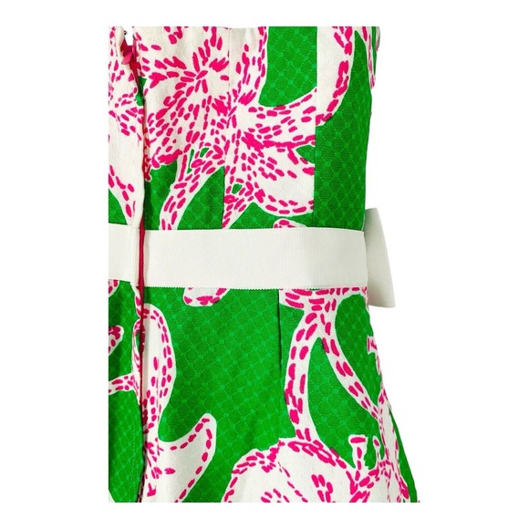 NEW $228 LILLY PULITZER Amberly Twinkle Floral Pink Pattern Strapless Dress Sz 2 - Picture 12 of 16